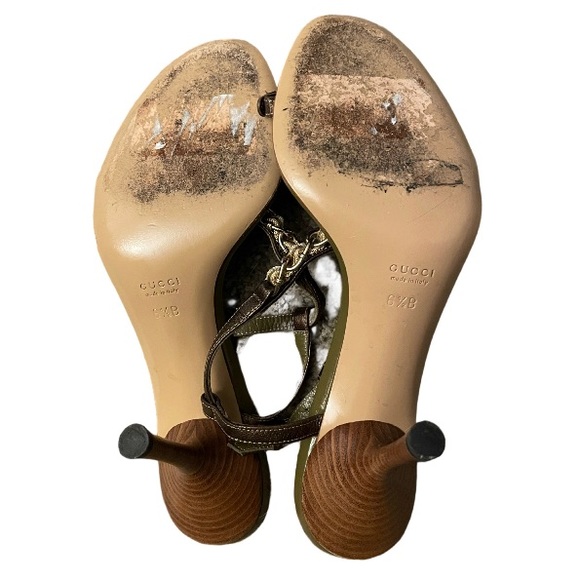 Gucci Chain Strap Sandals 6.5 - Picture 4 of 7